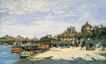 Pierre Auguste Renoir Painting - the pont des arts Pierre Auguste Renoir